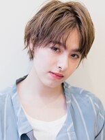 ピズム(PISM)&nbsp;ボーイッシュセンターパート/フォギーベージュ