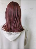気分が上がる！ピンクパープル外はね★　藤原