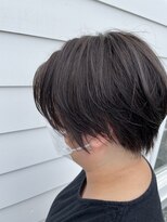 アプシー 三木店(Apsee)&nbsp;グレーアッシュ×レディースショート/刈り上げショート