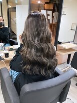 ラフ 難波店(LAFF)&nbsp;#黒髪#ボブルフ#ネビージュ#小顔#ワンレン