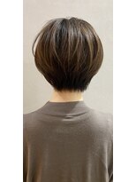 ヘアアンドメイク 心座(hair&make) ショートボブ