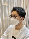 爽やか好印象！アップバング束感ショート【カミケンオム】