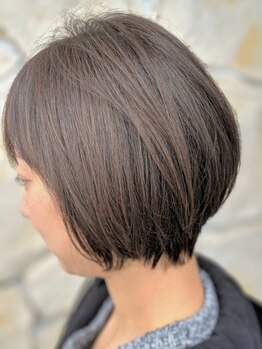 ヘアメイク ヴァロ(Hair Make VaLo)の写真/いつまでも若々しくいる為に、ワンランク上のご提案!ダメージレスにツヤ/質感を叶えてくれるイノアカラー◎