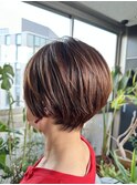 10代20代30代40代オススメスタイル小顔マニッシュショートボブ