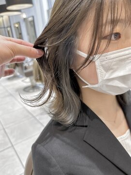 ネオリーブギンザ 銀座店(Neolive GINZA) インナーカラー×グレージュ【銀座】片桐