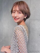 オーブ ヘアー ソレイユ 福岡千早店(AUBE HAIR soleil) 20代・30代_丸みショート