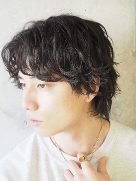 ゼンコー アオヤマ(ZENKO Aoyama) 波巻きスパイラルウルフ/ツイスパ/マッシュ/メンズパーマ