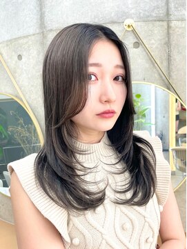 ロンドホットリップ 立川(Lond hot lip) 韓国レイヤー/韓国風/顔周り/髪質改善/黒髪/ブリーチなし 立川