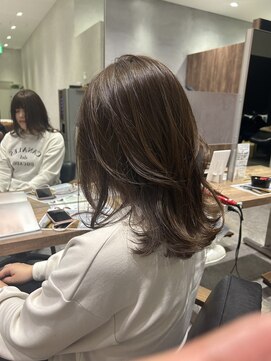 アヴァンス セブンパーク天美 松原店(AVANCE.) オリーブベージュ☆イルミナカラー