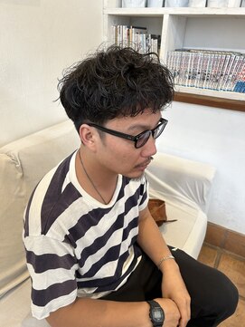 グリーク(GREEK) メンズウェーブヘア/メンズショート/メンズパーマ/ちさき