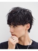 無造作/ツイスパ/波巻き/縦落ち/マッシュ/ウルフ