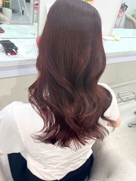 エレラビューティー(ELERA beauty) 韓国レイヤー/艶髪チェリーブラウン