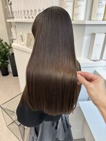 ペレ 栄店(PELE) 前髪/アンブレラカラー/こなれミディ/イメチェン/ウェーブパーマ