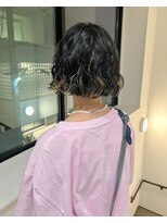 ナループロア ハチ(Nalu pu loa hachi)&nbsp;ボブパーマ/黒髪パーマ/切りっぱなしボブ/ショートボブ