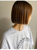 #BLUEボブ 切りっぱなし