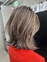 アルマモモ(Alma momo)&nbsp;ハイライト・レイヤーボブ