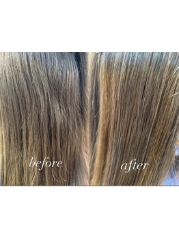 【表町/少人数サロン】繰り返すカラーのダメージに上質な潤いと艶を与えて思わず触れたくなる髪へ。