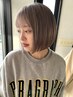 カット＋透明感カラー＋サロントリートメント＋ナノマイクロバブル