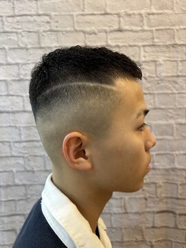 ヘアサロン 銀座マツナガ新宿店(hair salon) さっぱりボウズスキンフェード！！【新宿/理容室/バーバー】