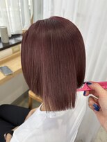 リュンヌ(Lune)&nbsp;ボブ×レッド/ダブルカラー/艶髪/美髪/モテ髪/YU152