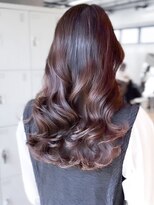 エインアンリー 明治神宮前(AIN.ANLY.) ◎デジタルパーマミディアムヘアコテ巻き風パーマ縮毛矯正韓国風