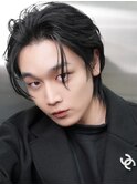 シースルーマッシュ韓国マッシュニュアンスパーマ