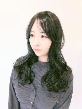 ルビーヘアラウンジ(RUBY hair lounge) グリーン×ブルー×バイオレット