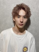 ジーナ 天神(Zina)&nbsp;ショートウルフ/ピンクベージュ