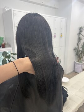 韓国顔まわりレイヤーカットグレージュオリーブベージュブラウン