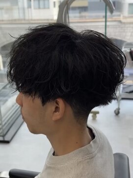 ゴート(GOATO) シャドウパーマ 刈り上げマッシュ 鹿児島メンズ