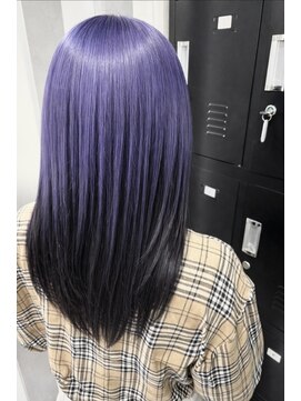 ジェンダー(GENDER) Purple × Black '' Umbrella color '' Wolf / 8弐L