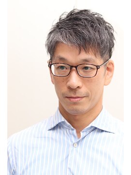 ヨシザワインク バンダイ(YOSHIZAWA Inc. BANDAI) 新発田万代メンズ専門店バーバービジネスショートヘア爽やか