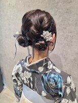 リップル(Ripple)&nbsp;【海浜幕張 Ripple】袴おしゃれツイン×花リボンアレンジ