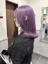 ラパンセ ブラン(LA PENSEE BRUN)&nbsp;【LAPENSEE_RUNA】透明感たっぷりラベンダー（ブリーチ2回～）