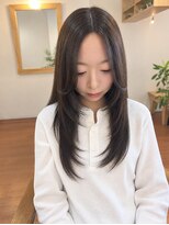 ロスコ(LOSCO)&nbsp;赤みを抑えたアッシュカラー×顔まわりレイヤー