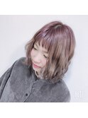 外ハネウェビーボブ