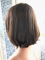 スタジオ アルファプラス 日暮里店(studio α+)&nbsp;ニュアンスパーマ+重ため前下りボブ♪