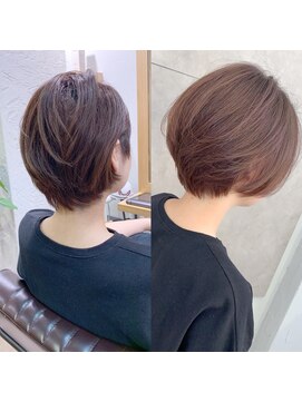 アヴァロン(AVALON) 30.40代にオススメ×イルミナカラー×丸みのある大人ショート◎