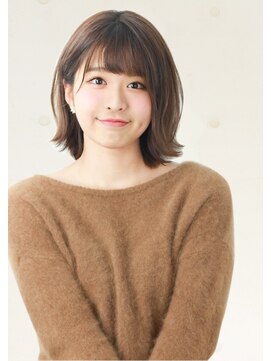 美容室 サボイ 高崎店(SAVOY) 30代40代★大人かわいい耳掛け切りっぱなし外はねボブ