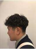くしゃパーマ