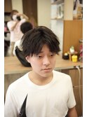 マッシュパーマ