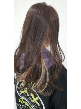 クレスフィリア (CLESC') 内側から映えるオシャレを楽しめる♪インナーカラー