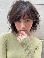 パーク(PARK)&nbsp;【PARK】ラベンダーベージュ×抜け感ラフパーマ