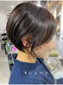 ☆お客様style☆絶壁解消☆丸みショートボブ
