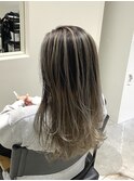 【山形限定バレイヤージュ】<コントラストバレイヤージュ>