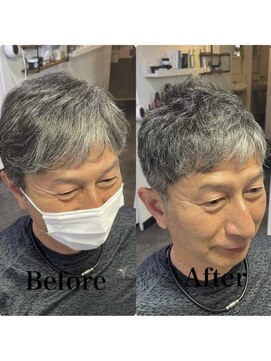 カミケン 方木田店(kamiken.) グレイショートが渋かっこいい☆【カミケン方木田店】