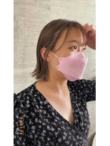 ベル(Belle)&nbsp;きりっぱなしボブ【鶴ヶ峰駅/鶴ヶ峰美容室/鶴ヶ峰Belle/ベル】