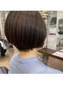 ショートボブからグラデーションショート
