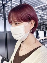 アルバム 池袋(ALBUM) ピンクショート_グレージュカラーボブウルフ_ba413252