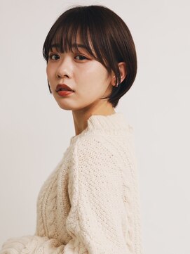 ピークアブー アヴェダ 池袋東武(PEEK-A-BOO AVEDA) 【美シルエット】ミニマムショートボブ【小園 健一郎】